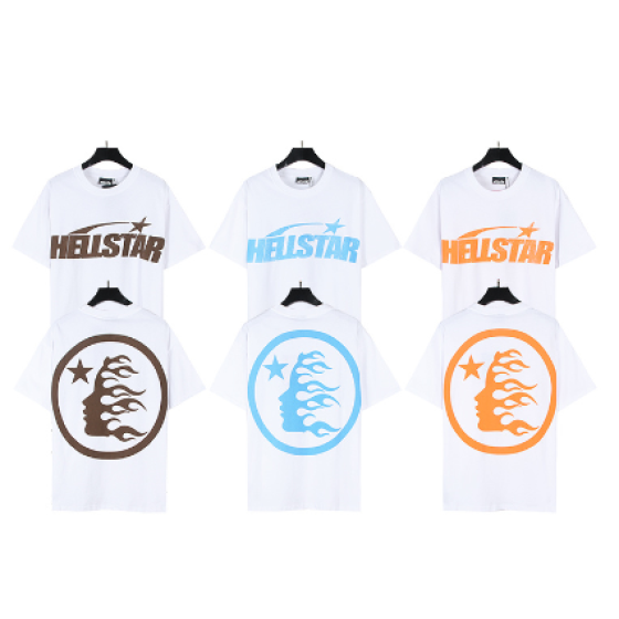 Hellstar High Street Cotton Loose Short-Sleeve T-Shirt